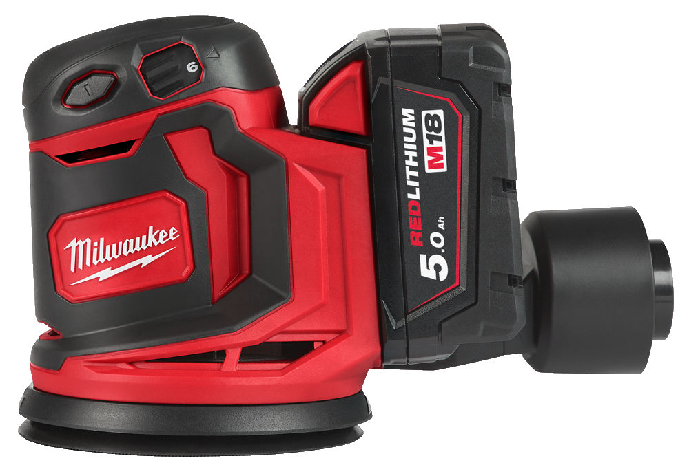 Milwaukee M18 FUEL™ aku bruska 125 mm M18 BOS125-502B