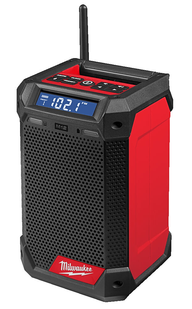 Milwaukee M12™ aku rádio/nabíječka DAB+ M12 RCDAB+-0 