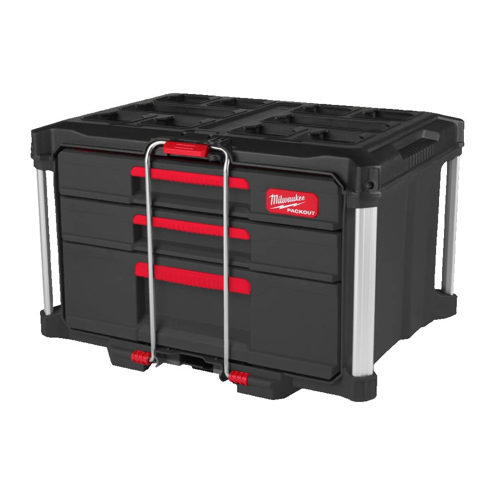 Milwaukee PACKOUT™ na nářadí se čtyřmi zásuvkami Packout 4 Drawer Tool Box