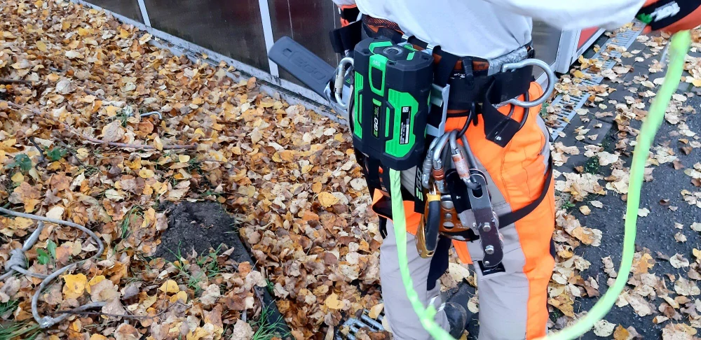 EGO opaskový nosič baterií ABH3000