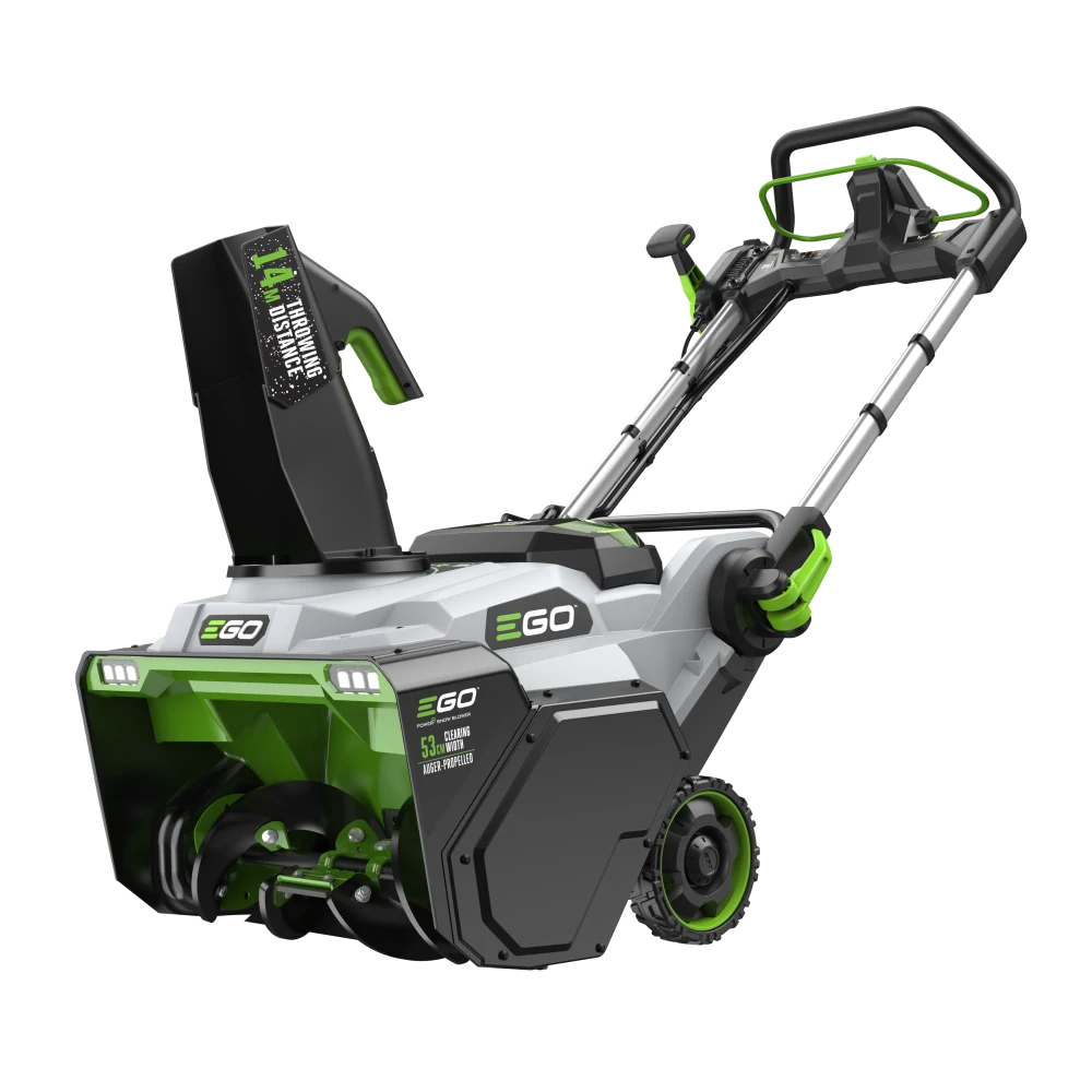 EGO  AKU jednostupňová kolová sněhová fréza SNT2124E-AP - sada