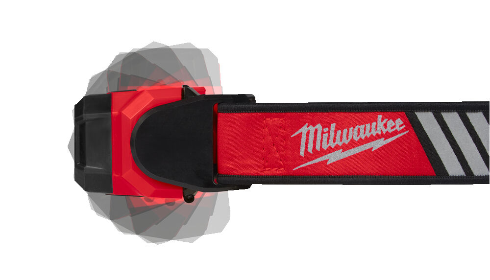 Milwaukee aku lampa čelová s vysokou viditelností a USB nabíjením L4 HL-VIS-301