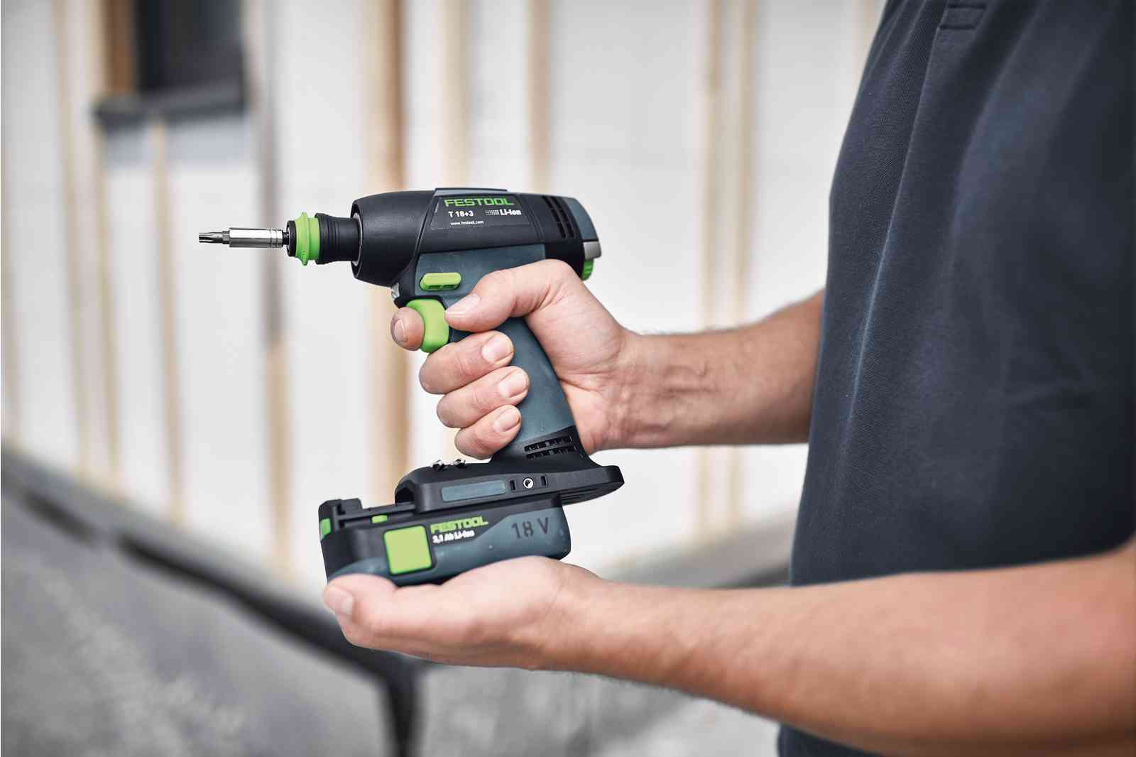 FESTOOL aku šroubovák T 18+3-Basic