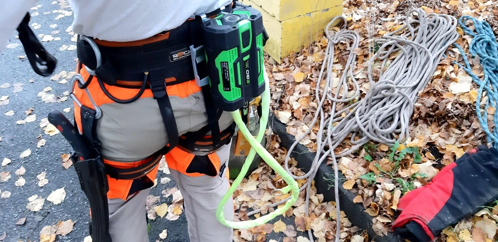 EGO opaskový nosič baterií ABH3000