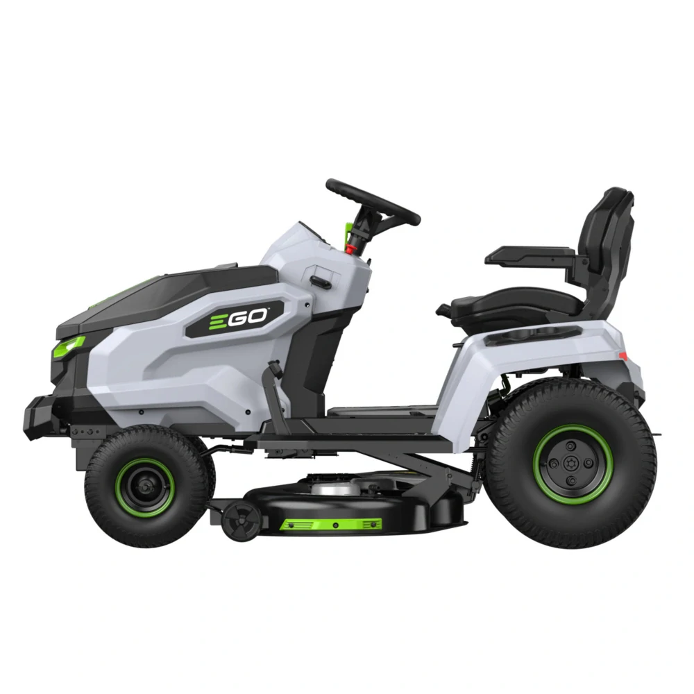EGO aku zahradní traktor TR4201E s výhozem do strany