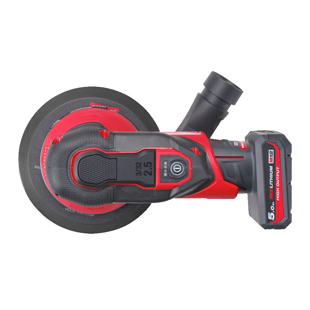 Milwaukee M12 FUEL™ 150 mm excentrická bruska s oběžným kolem 2,5 mm M12 FROS2.5-502X