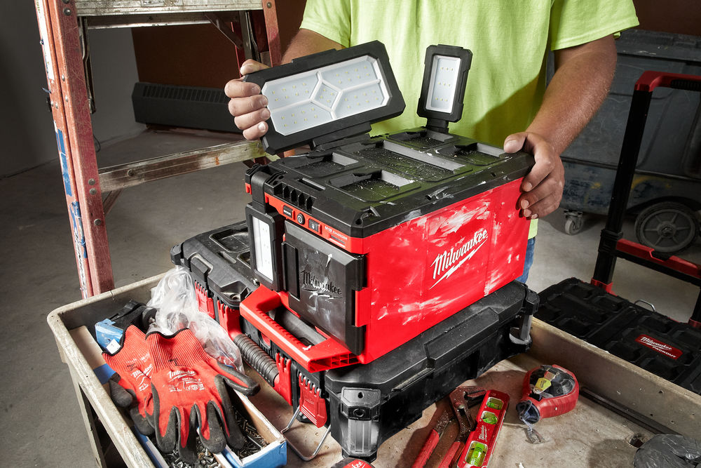 Milwaukee M18™ packout™ aku světlo prostorové M18 POALC-0
