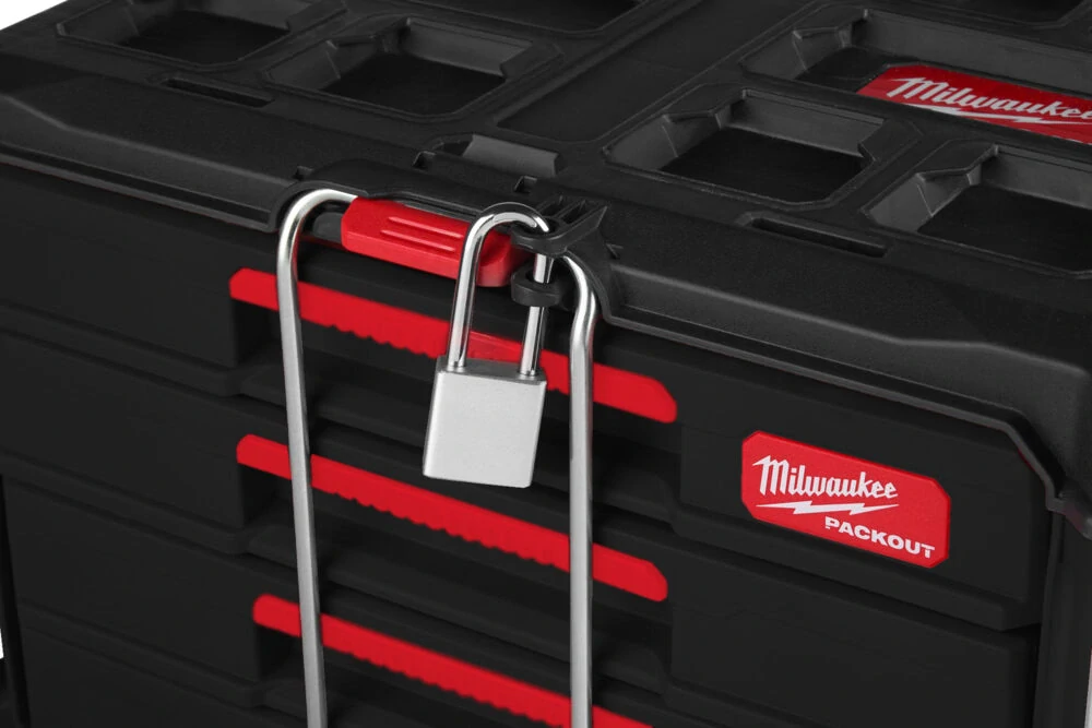 Milwaukee PACKOUT™ box na nářadí se 4 zásuvkami Packout 4 Drawer Tool Box