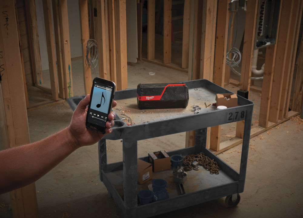 Milwaukee M12™-M18™ aku bluetooth® reproduktor M12-18 JSSP-0