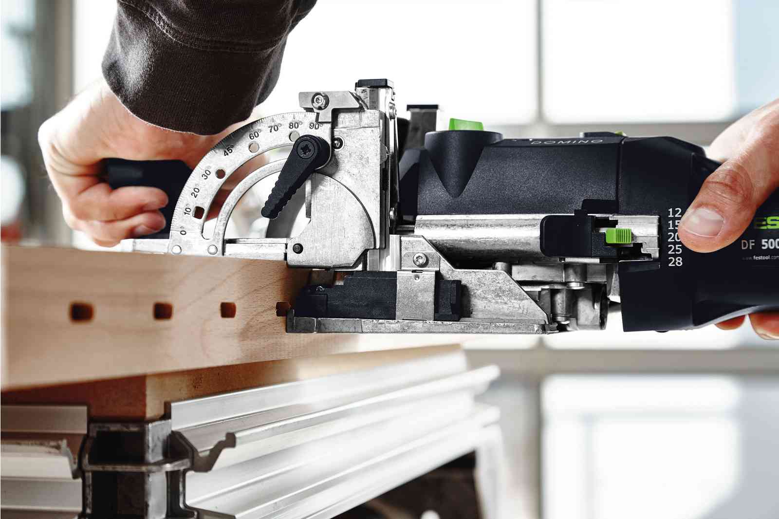 FESTOOL frézka na kolíkové otvory DOMINO DF 500 Q-Plus