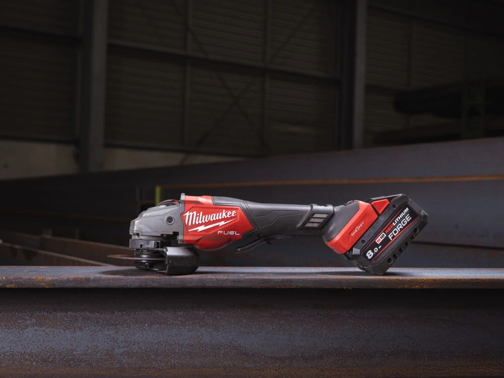 Milwaukee M18 FUEL™ vysocé výkonná úhlová bruska 125 mm s variabilními otáčkami a ONE-KEY™ M18 FHSAGO125VXPDB2-0X
