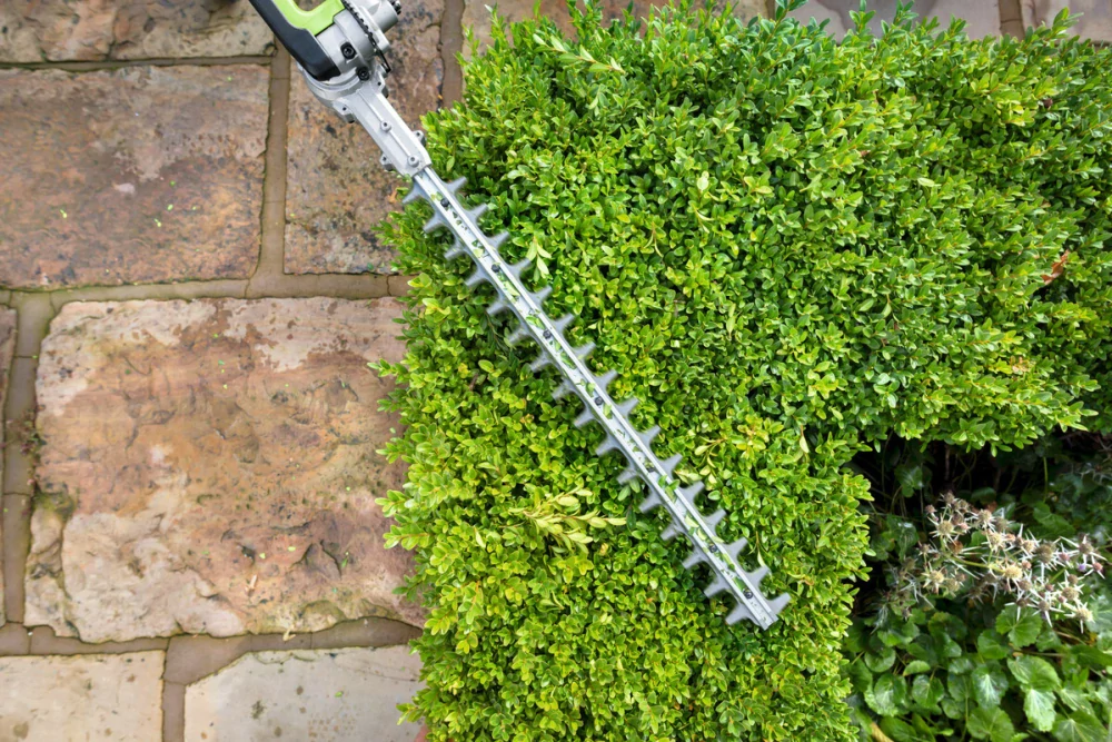 EGO nástavec s nůžkami na živý plot, krátký HTA2000S