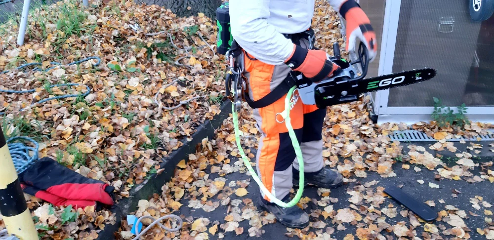 EGO aku jednoruční řetězová pila CSX3000E