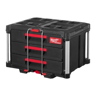 Milwaukee PACKOUT™ box na nářadí se třemi zásuvkami Packout 3 Drawer Tool Box