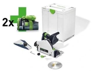 FESTOOL aku pila ponorná TSC 55 KEB-Basic-Promo + 2x AKU ZDARMA