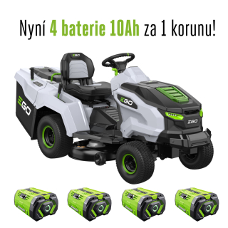 EGO aku zahradní traktor TR3801E-B